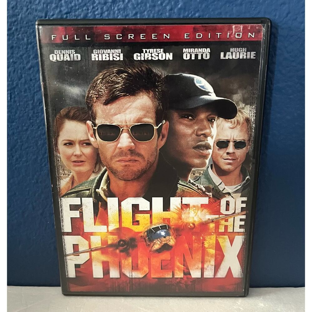Flight of the Phoenix DVD Full Screen Dennis Quaid, Miranda Otto